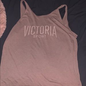 Victoria’s sport pink tank top